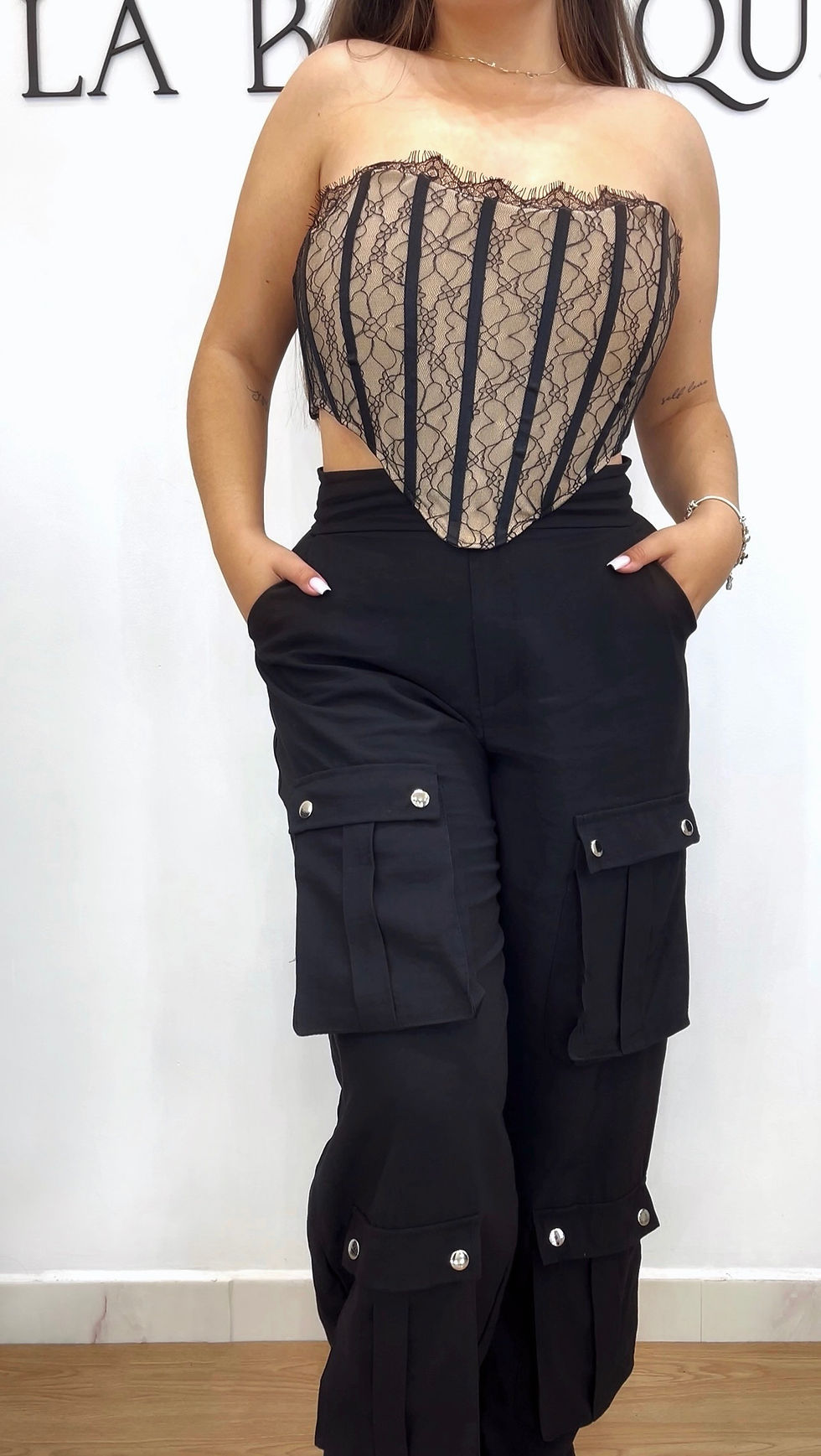 Miniatura: cropped corselet | corset nora 