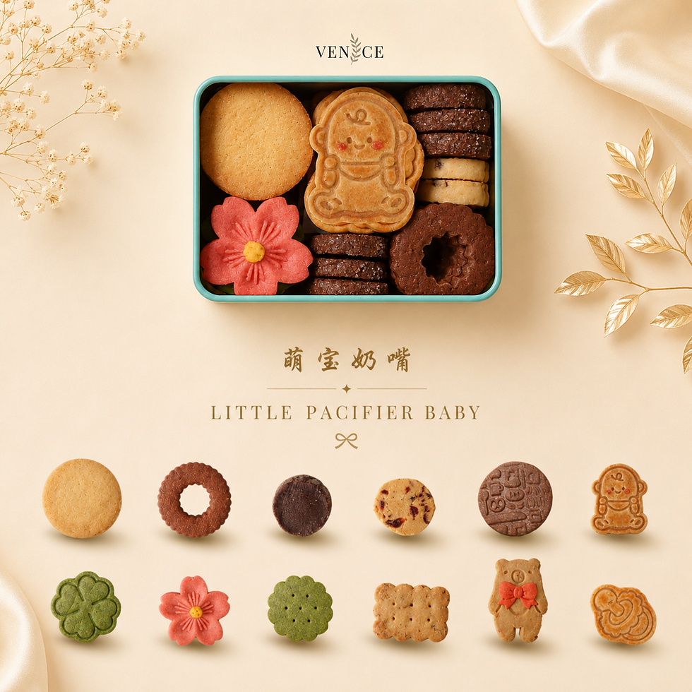 Full Moon Gift Set - Little Pacifier Baby 萌宝奶嘴满月礼盒