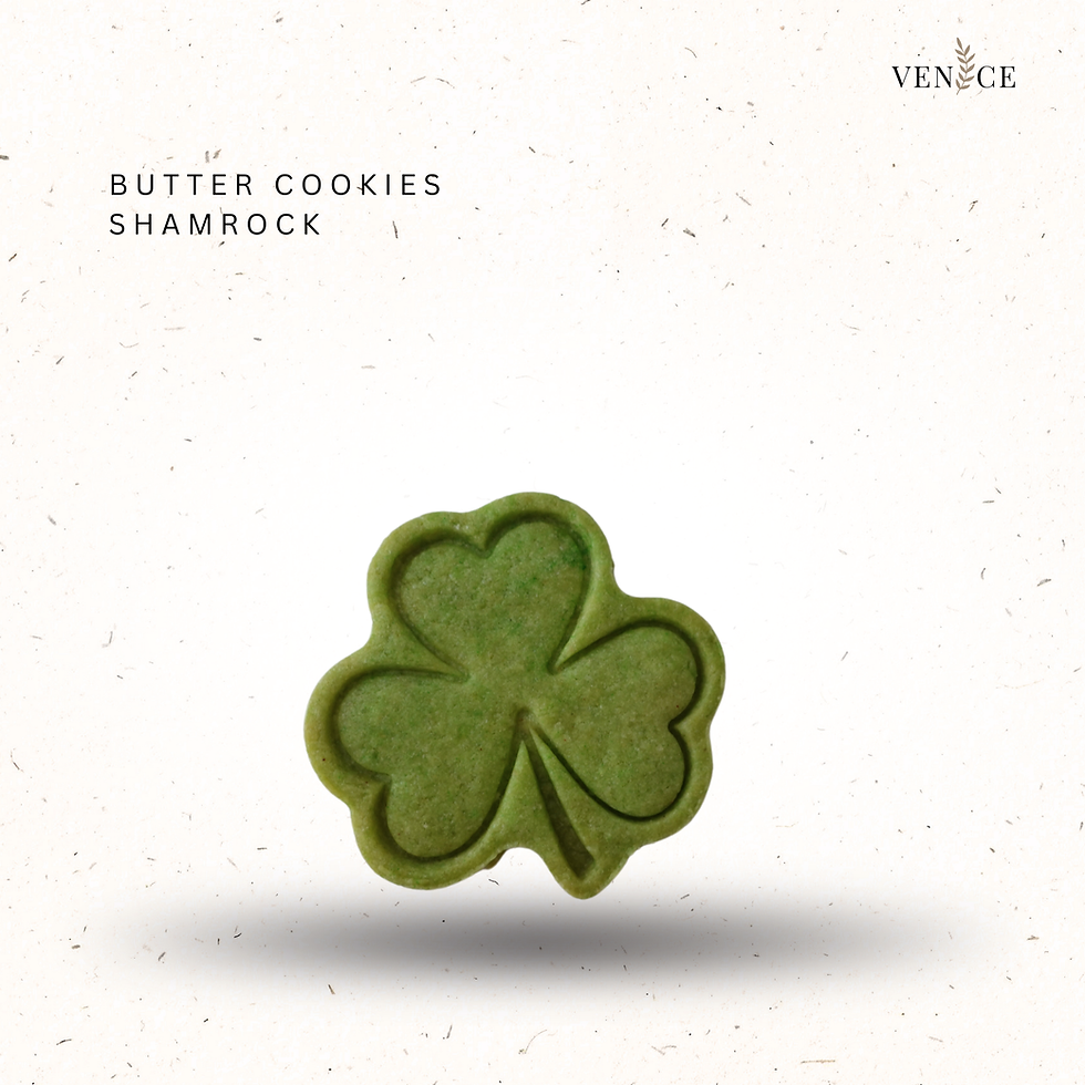 [Single] Flower & Leaf Butter Doorgift Cookies