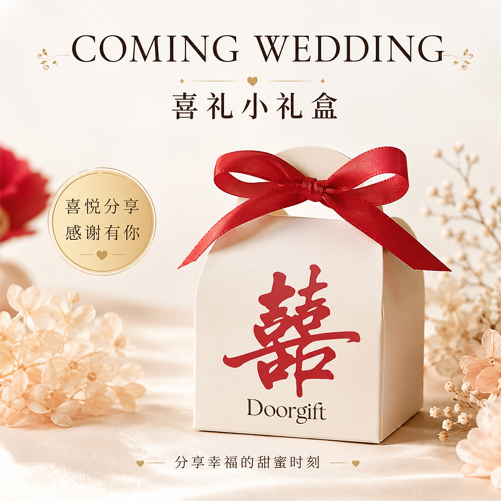 囍礼小礼盒 | Premium Wedding Doorgifts