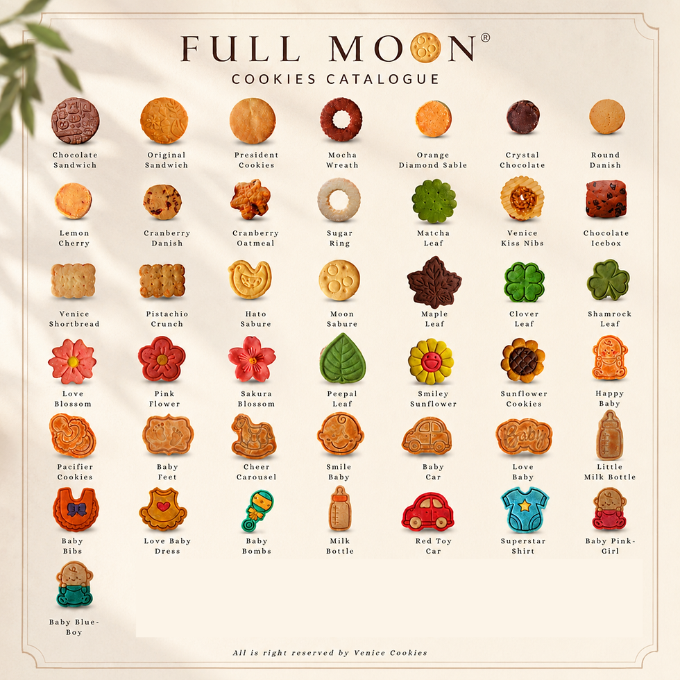Thumbnail: [Gift Bag] Full Moon Celebration Doorgift 5pcs
