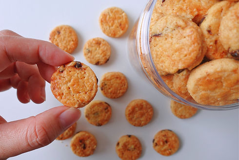 Oatmeal Blackcurrant Cookies