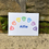 Thumbnail: Rainbow of Hearts Pet Name Wall Canvas