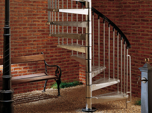 escalier exterieur spiro