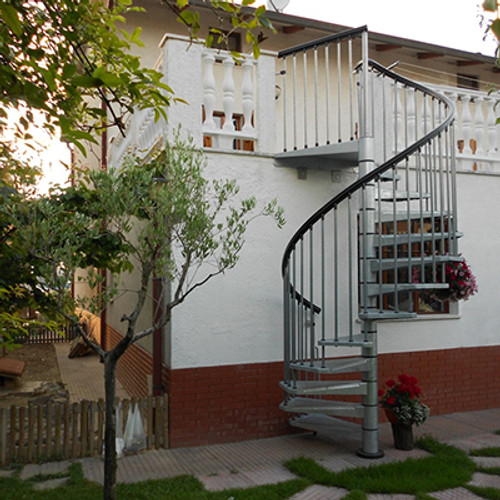 escalier exterieur spiro