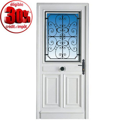 PORTE-D'ENTRÉE-MANSART-PVC-|-e-menuiserie