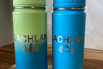 Water Bottle Engravings
