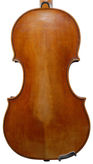 Back of violin by Camillus Camilli, Mantua 1735