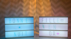 Boite Lumineuse Enfant - 4.95€