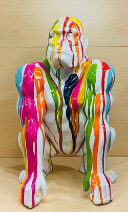 Gorille Trash Blanc H.46 cm - 99,90€