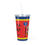 Thumbnail: Copy of Plastic Tumbler with Straw