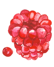 Raspberry icon for our flavored cheesecakes