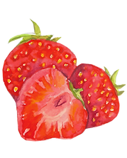 Strawberry icon for our flavored cheesecakes