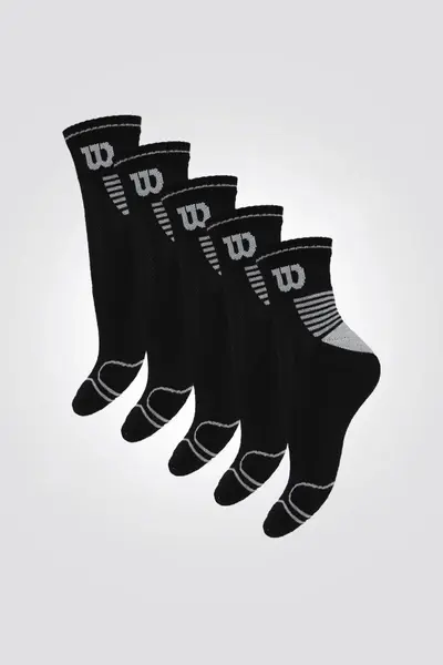 תמונה ממוזערת: מארז חמישה גרבי חצי WILSON