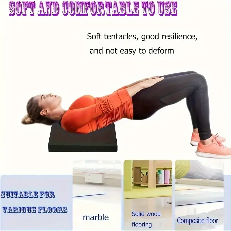 כרית אימונים  בעובי  4 ס"מ . ליוגה , פילאטיס ועוד ..