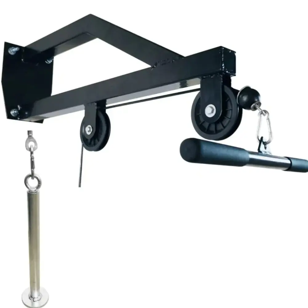 מתקן פולי עליון לקיר - מתקן פולי המתחבר לקיר - מתאים לצלחות 30 מ"מ וגם 50 מ"מ