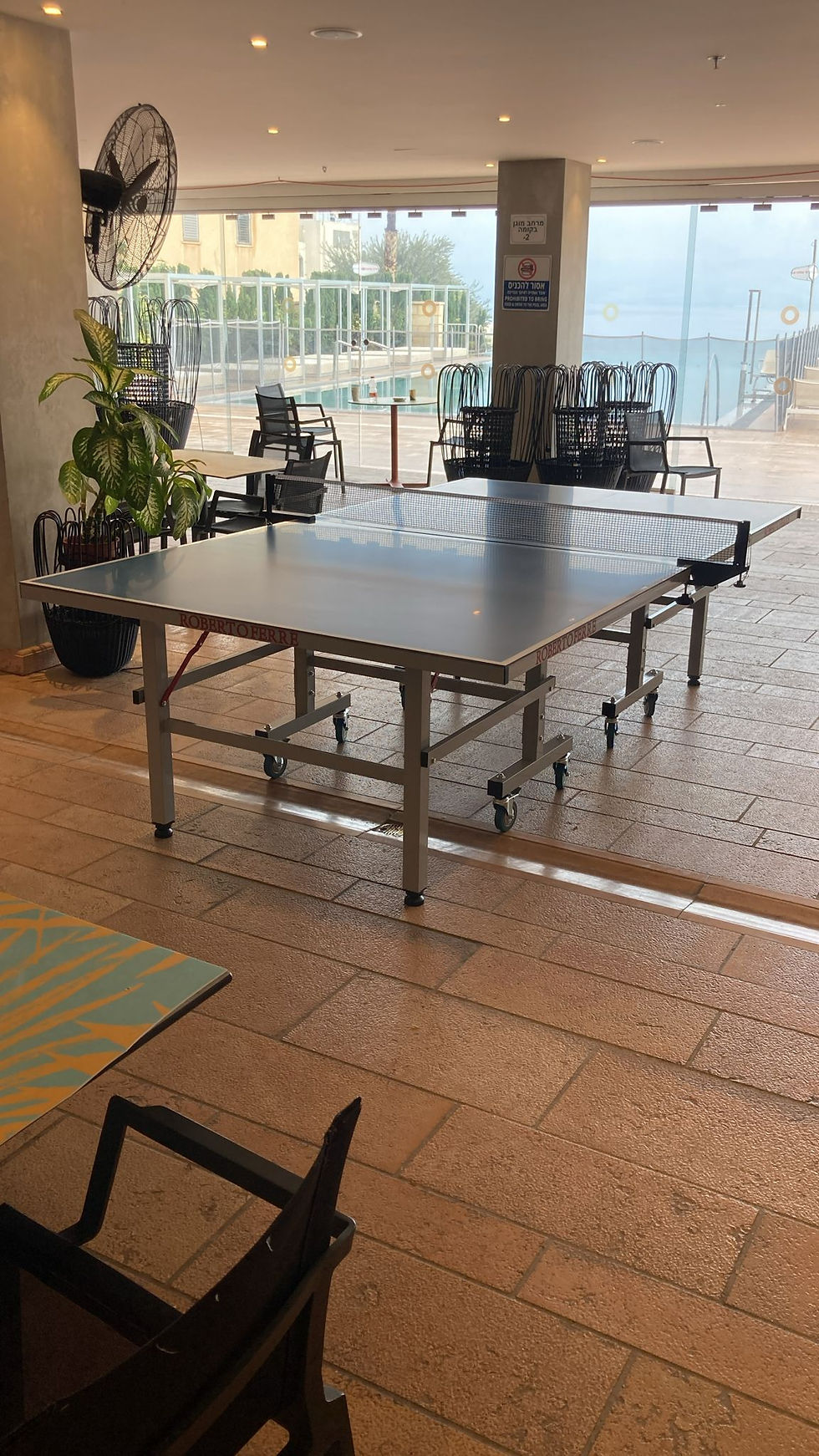 תמונה ממוזערת: שולחן טניס חוץ למוסדות  Outdoor 2000 מבית Roberto Ferre