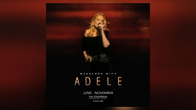 Weekends with Adele show poster