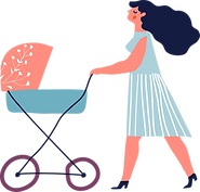 Mom with Stroller