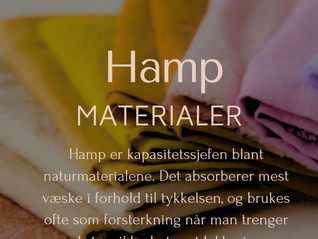 Hamp i tøybleier
