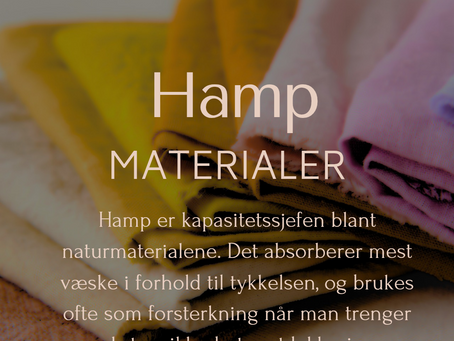 Hamp i tøybleier