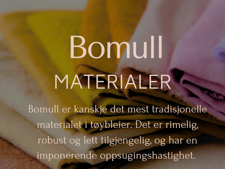 Bomull i tøybleier