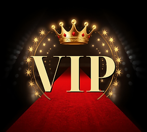 Glamorous Logo with Gold Crown and VIP Text.png