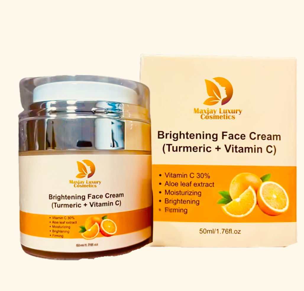 Brightening Face Cream (Vitamin C + Turmeric)