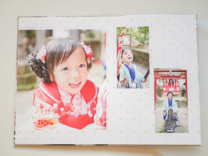 サムネイル： 七五三フォトアルバム