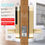 Thumbnail: Sifely S Smart Lock - Gold (ASIN: B09LCQ6ZFX, UPC: 767501154556)