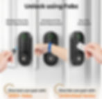 Thumbnail: Sifely Model O Deadbolt Smart Lock -Black