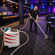 nightclub carpet cleaning London commercial deep clean before and after