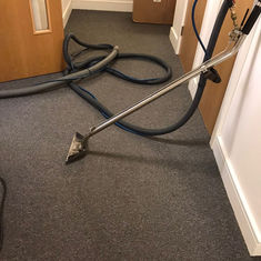 Commercial office carpet cleaning in Frinton-on-Sea with professional carpet extraction equipment