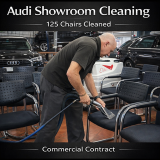 commercial showroom carpet and upholstery cleaning Essex stain removal service