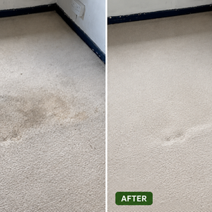 Before and after end of tenancy carpet cleaning in Woodford 2 bed flat package £95 by Elite Carpet & Upholstery Cleaning Ltd