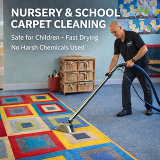 nursery school carpet cleaning Essex professional deep clean