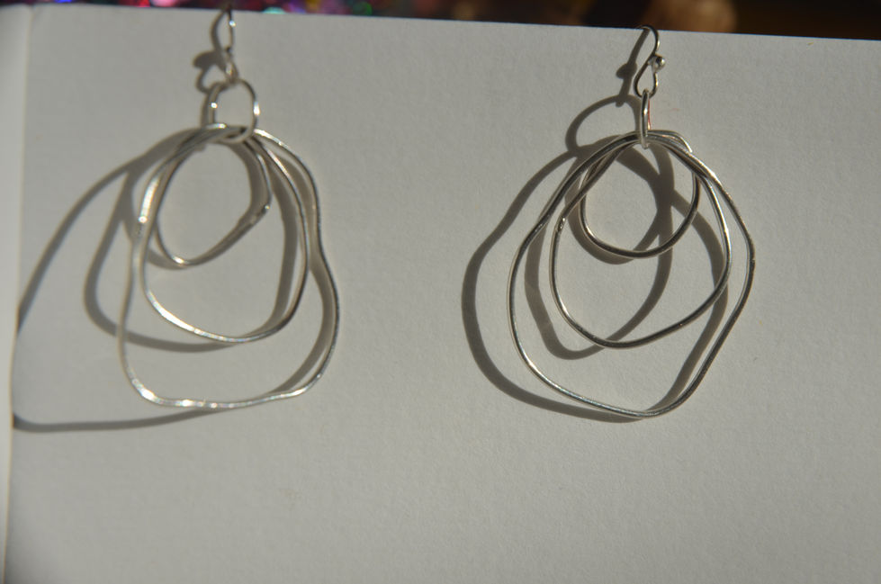 Wibble Wobble Dangly Earrings £38