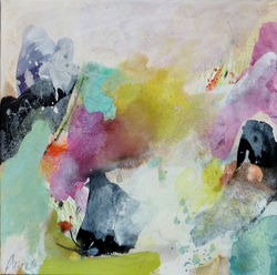 Himmelwärts II  50 x 50 cm