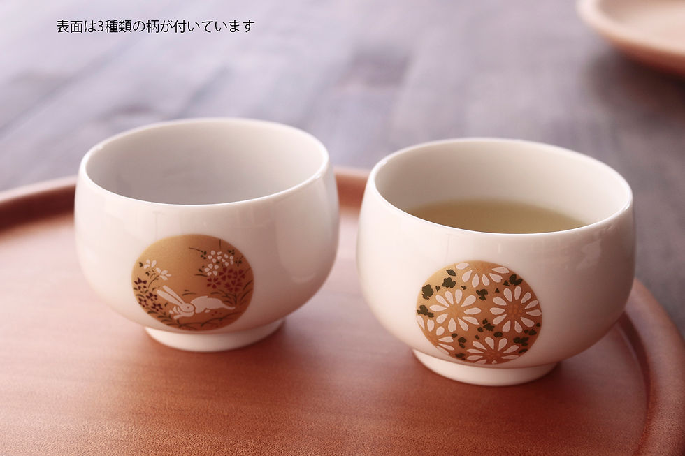縮圖：日本製 期間限定 丸型 溫感變色櫻湯吞🍵🌸