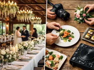 Evento completo ou fornecedores separados?