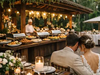 Casamento intimista com buffet completo vale a pena?