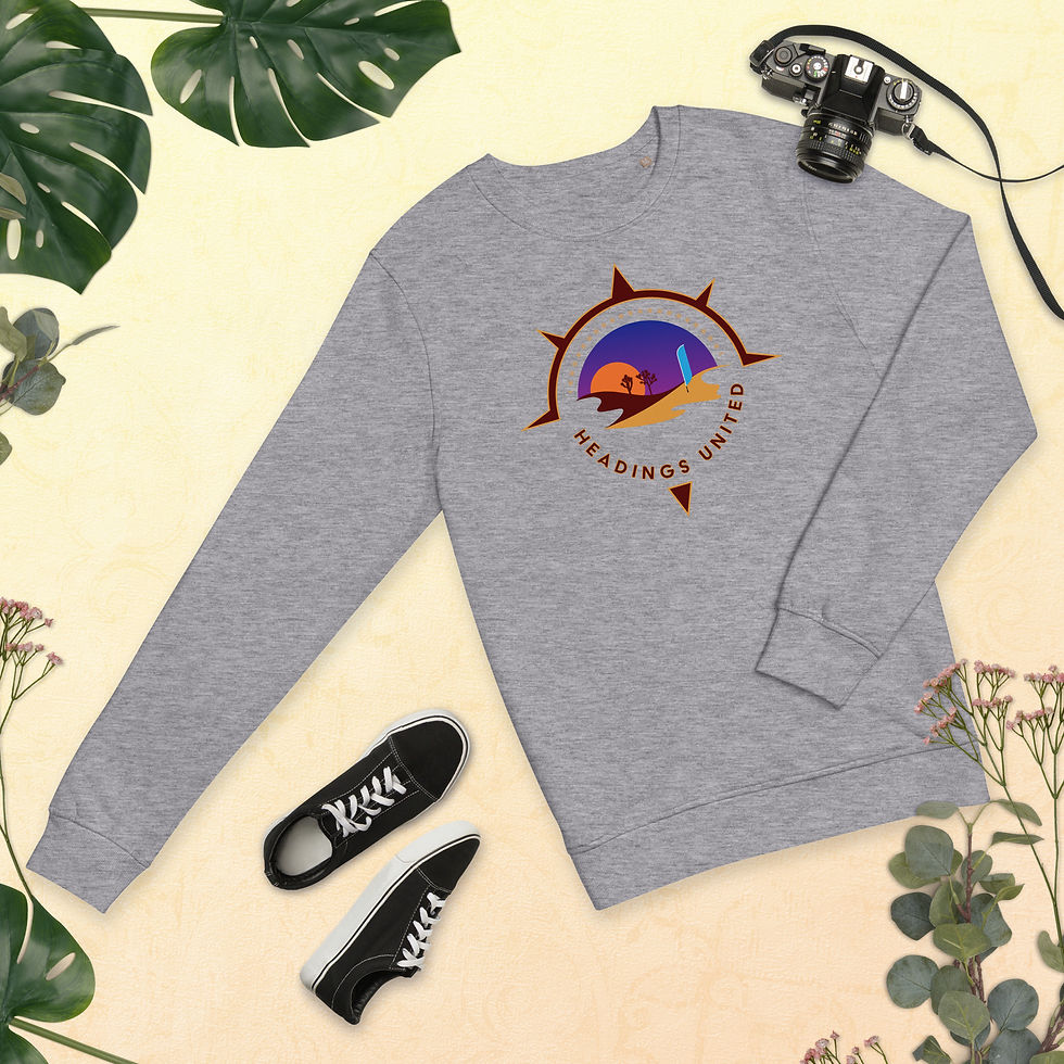 Thumbnail: Headings United Unisex organic sweatshirt