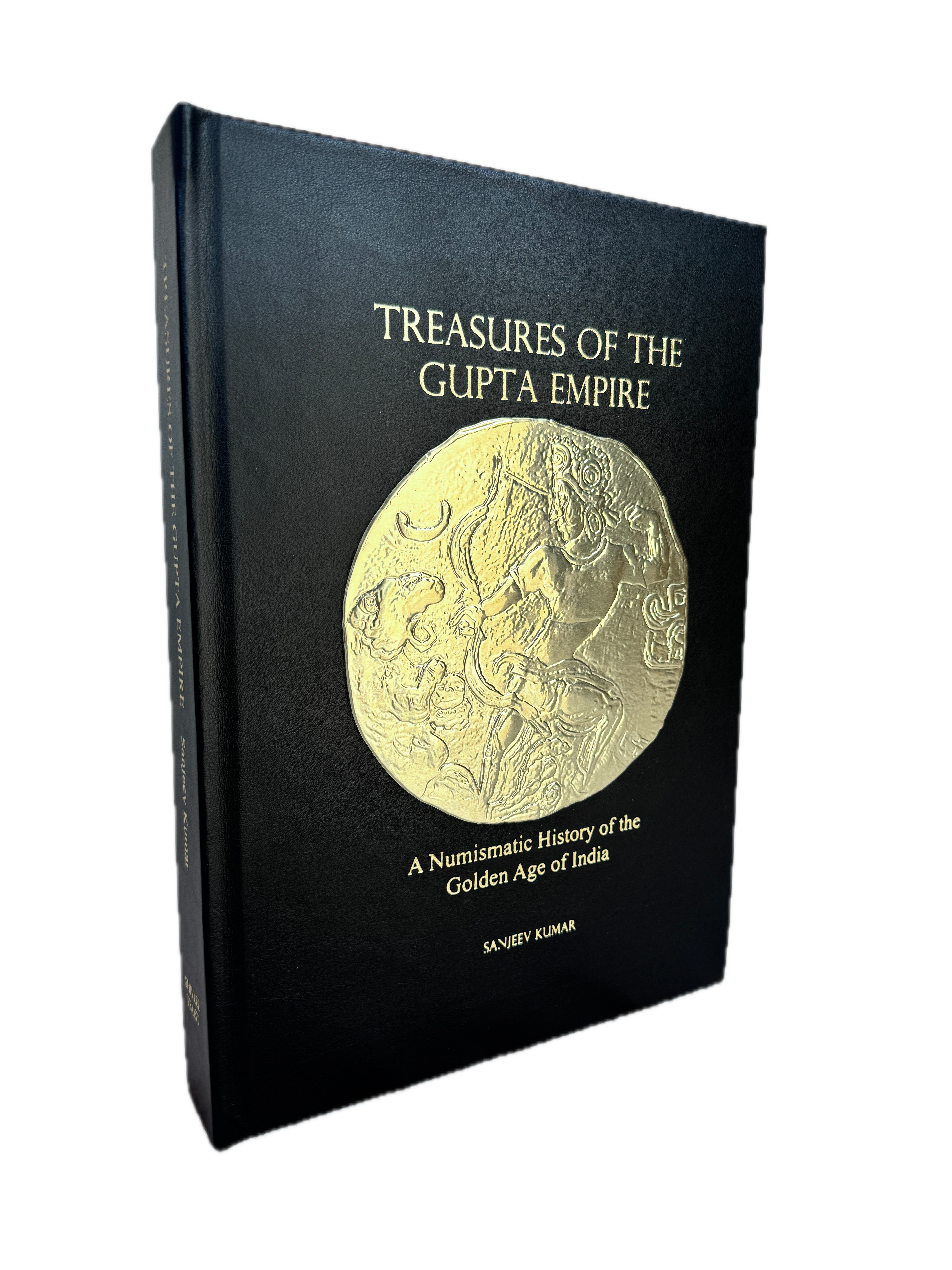 Leather Bound/Gold Book - Treasures of the Gupta Empire - 2nd Edition