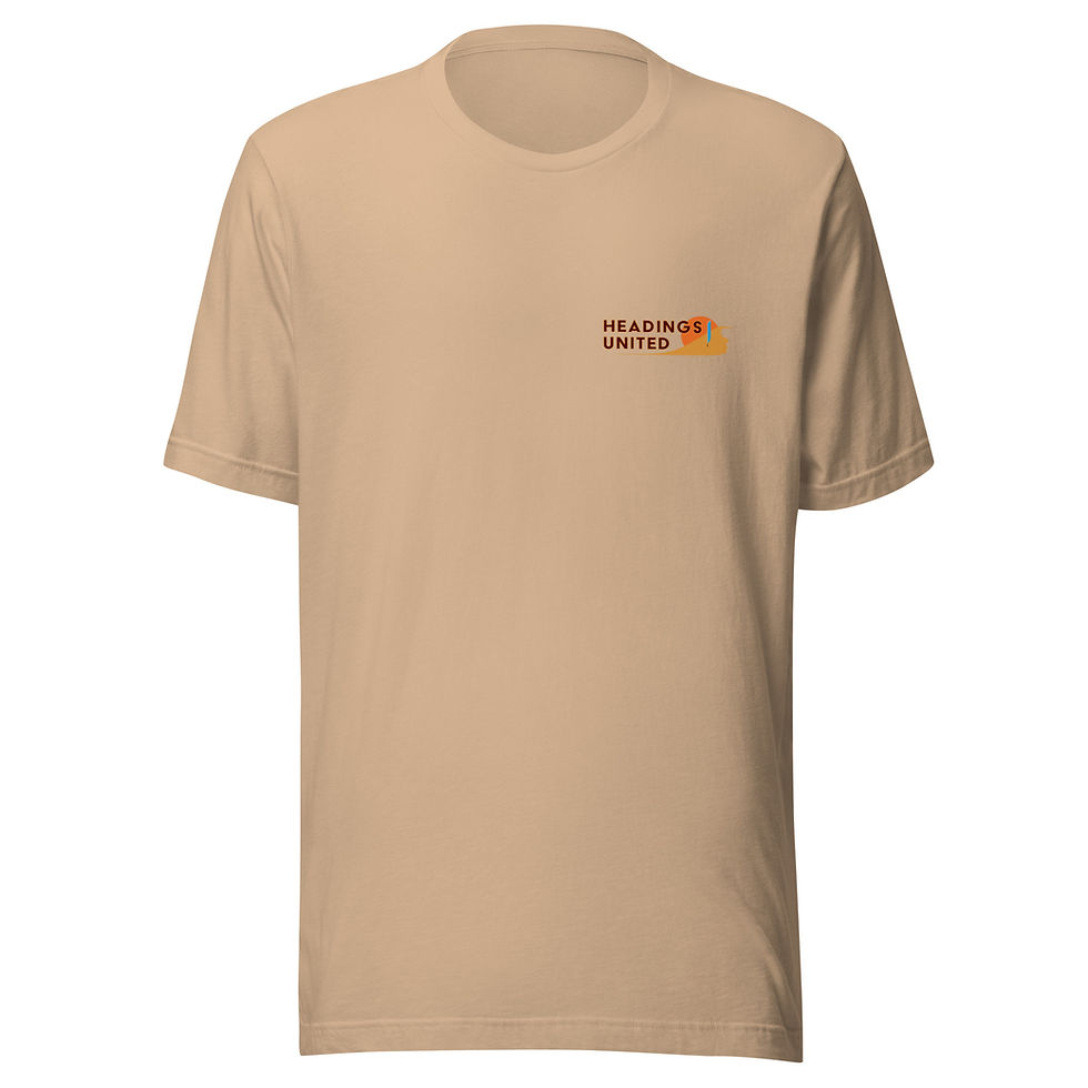 Thumbnail: Headings United Large Logo Back - Unisex t-shirt