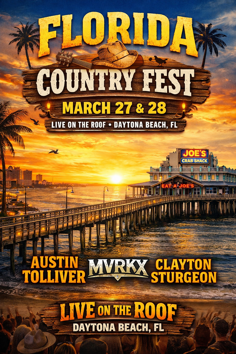 Florida Country Fest @ The Roof