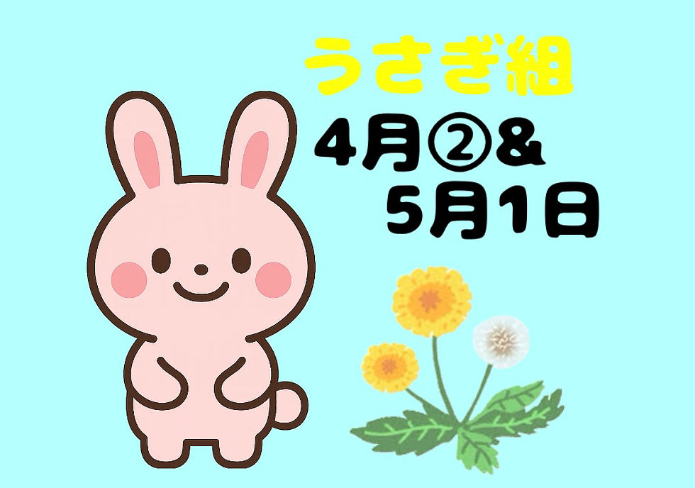 うさぎ組