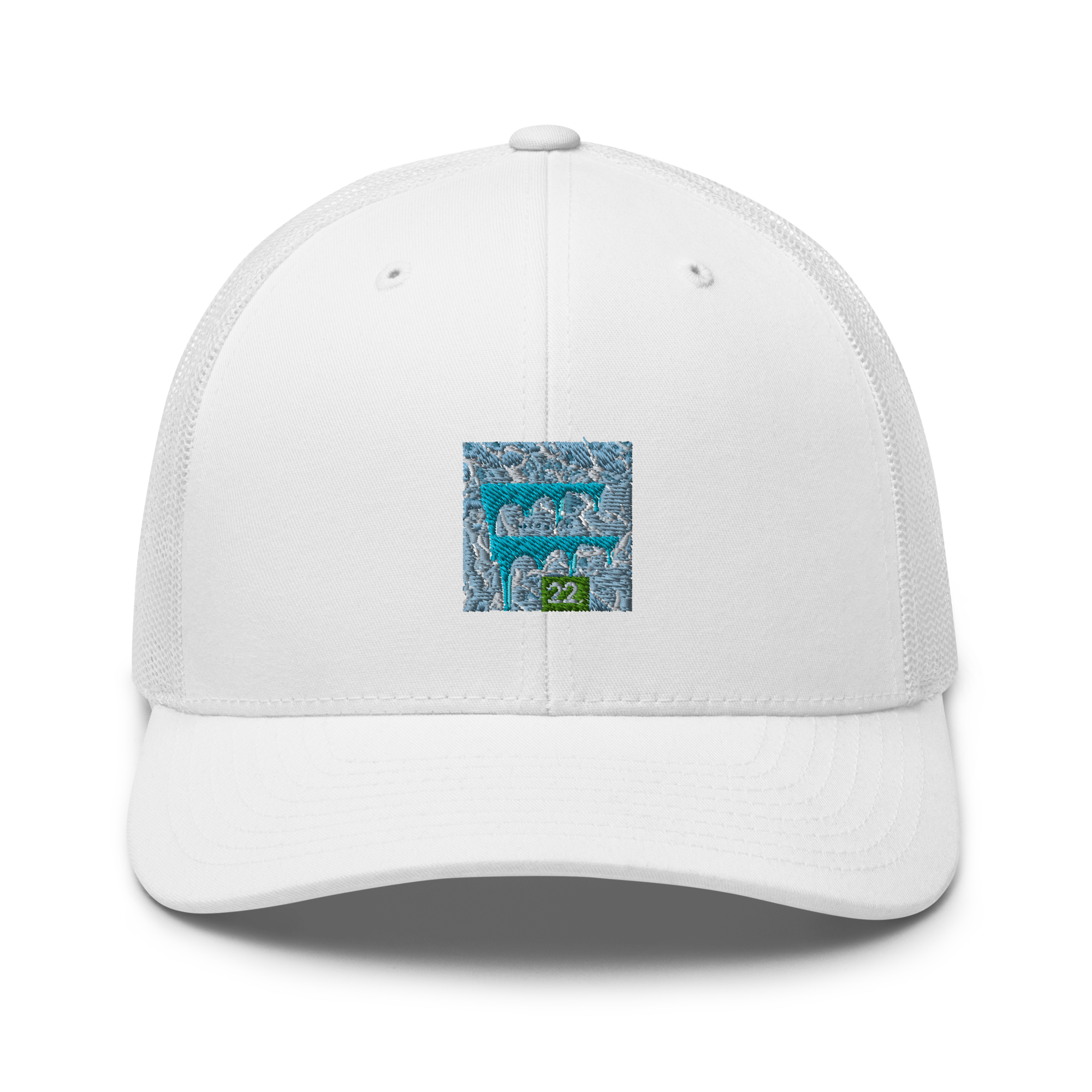 WATERDRIPDRIP22 LOGO - Retro Trucker Hat