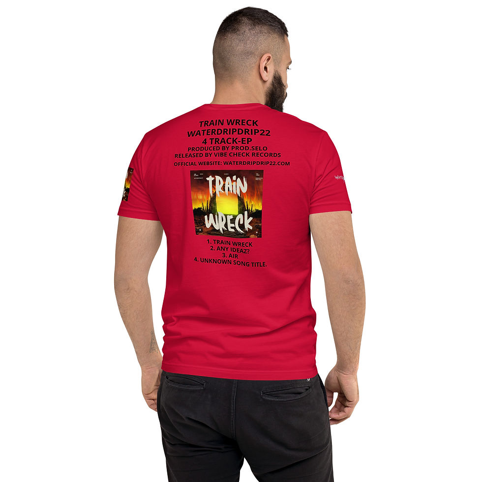 Thumbnail: Train Wreck (4 Track-EP) - Short Sleeve T-shirt
