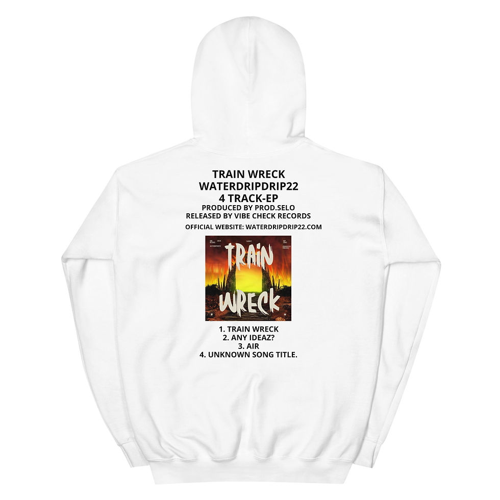 Thumbnail: Train Wreck (4 Track-EP) - Unisex Hoodie