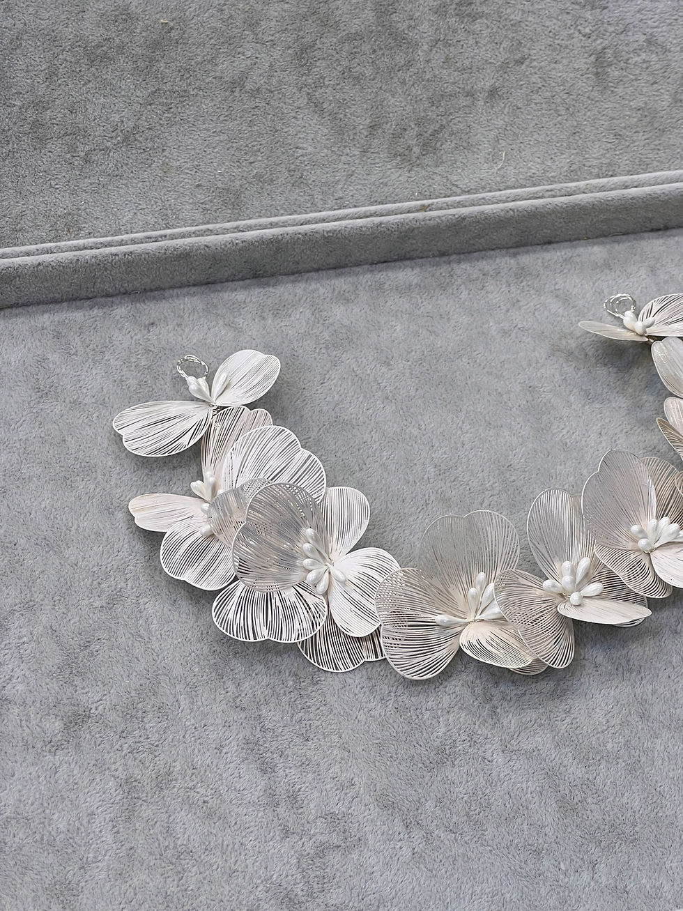 Viole Gelin Saç Aksesuarı